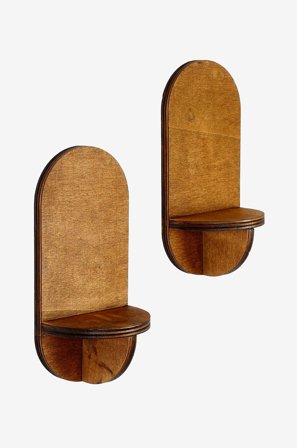 Hanah Home - Seinähyllyt Talha - Ruskea - Seinähyllyköt - - Homeroom