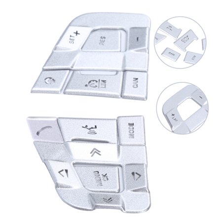 10 st/set rattknapptrimöverdrag ersättning för Land Rover Discovery Sport 2015‐2019