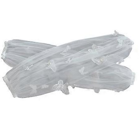 Läpikuultavat piispanhihat morsiamelle, irtohiha tylliä leikkipukuun, naisten hääpuvun hihat, valkoinen