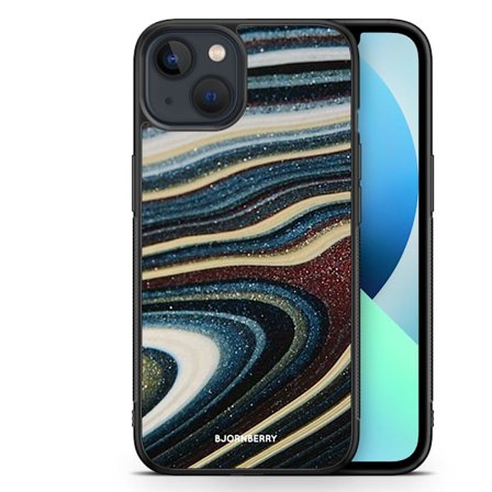 Bjornberry Skal iPhone 13 Mini - Malakit Mönster