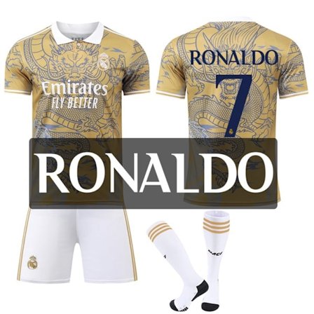 Real Madrid Ronaldo #7 Børnefodboldtrøje 2024-2025 Special Edition