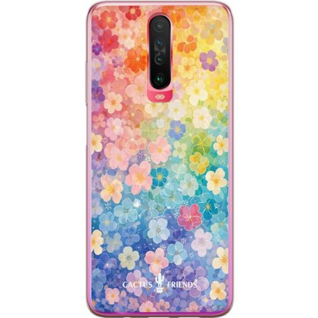 Kompatibelt Mobildeksel til Xiaomi Xiaomi Redmi K30 Cactus and Friends – RainbowBloom