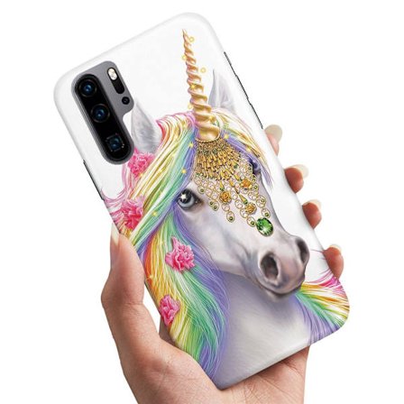 Huawei P30 Pro - Deksel/Mobildeksel Unicorn/Enhjørning