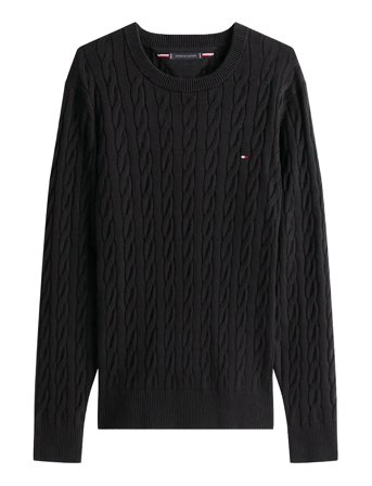 Tommy Hilfiger | Classic Cotton Cable Crew Neck | S