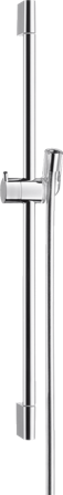 Hansgrohe Unica Duschstång 65 cm, med slang, Badrum