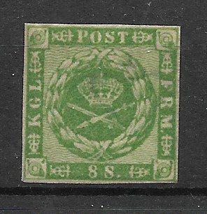 Danmark 1858 - AFA 8 - Ubrugt