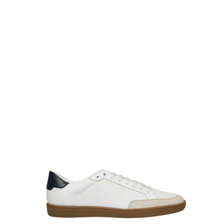 Saint Laurent LOW TOP Sneakers Hvid, Herre, Størrelse: 40 EU