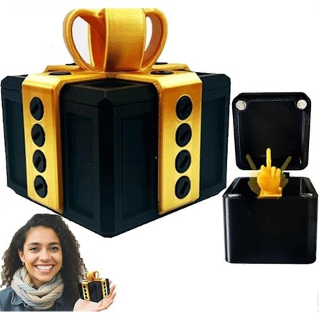 Den irriterende gaven med langfinger, virkelig overraskende pop-up nyhet morsomme gaver til, (Gruppe 2)[HK]