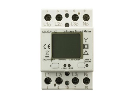Futurehome Qubino Smart Meter energimåler 3-fas 65A Z-wave