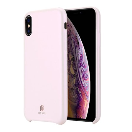 Dux Ducis Skin Lite Serie iPhone X/XS Læderskal Rosa