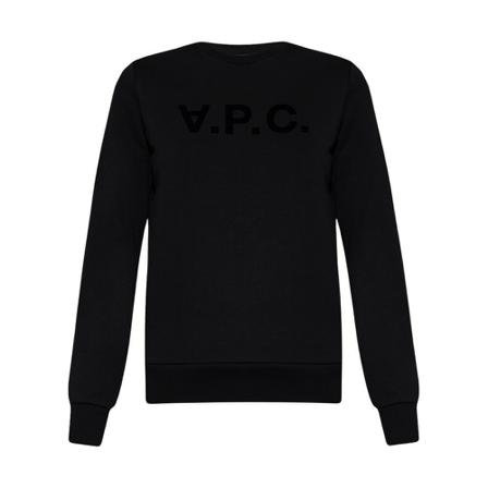 A.p.c. Sweatshirt with logo Sort, Dame Sweatshirts