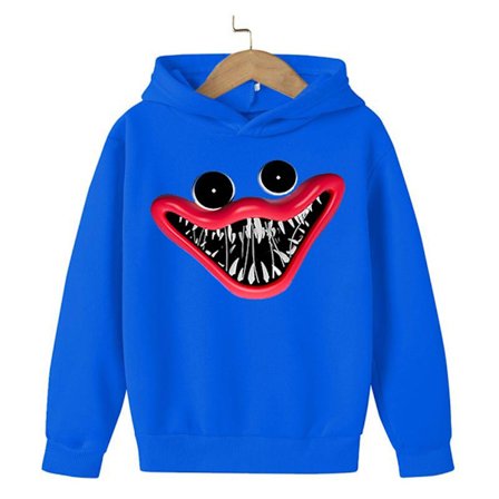 Barn Poppy Playtime Huggy Wuggy Hoodie Jacka Utomhus Vinter - Perfekt