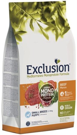 Exclusion Mediterraneo Monoprotein Noble Grain Cibo Secco Manzo