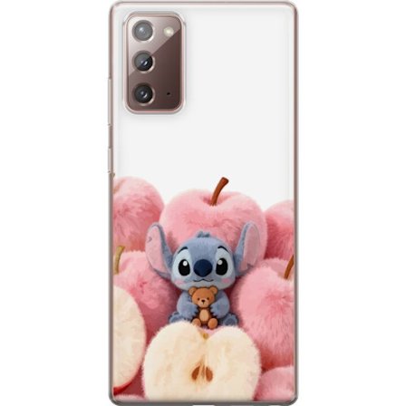 Kompatibelt Mobildeksel til Samsung Samsung Galaxy Note20 Fargerikt kollasj med futuristiske jente grupp karakterer, hjerter og glitter i moderne pop