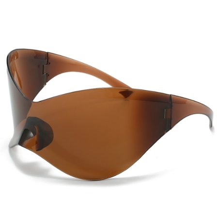 Stora Ram Solglasögon Ramlösa Cykelglasögon För Dam Herr