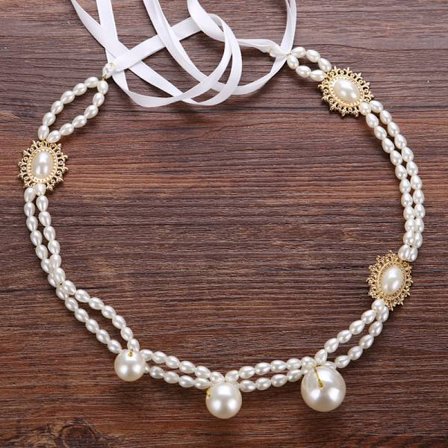 Hårbånd DIADEM hvit