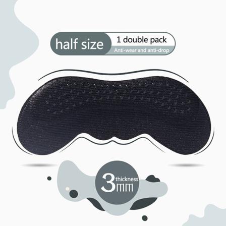 1pair Heels Protector Adjust Size High Heel Sticker Pad Liner G
