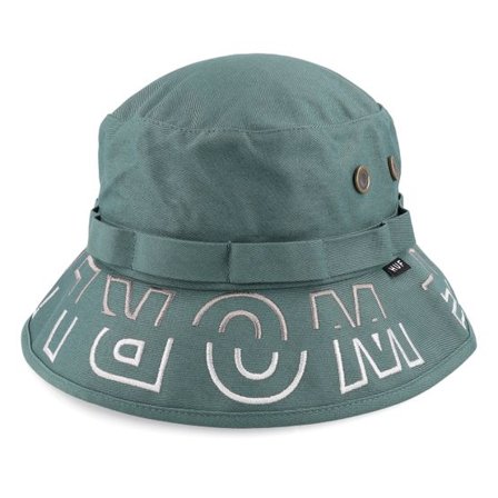 HUF - Grön bucket Hatt - Field Boonie Sage Bucket @ Hatstore