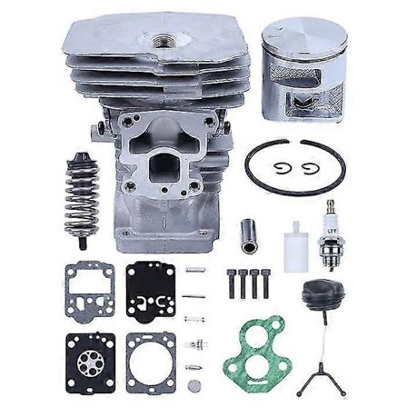 Sylinder, Stempel, Tennpluggsett for Husqvarna 435 435e 440e 440 II Motorsagdeler