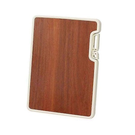 Skärbräda med slipsten, dubbelsidig träskärbräda för hemmet, utomhuscamping och matlagning