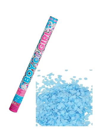 Joker | Confetti Shooter Boy/Girl Blue 60 Cm | 60 CM