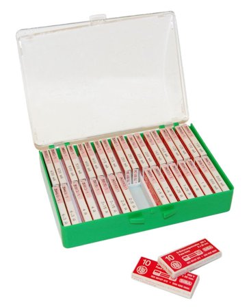 SIBA 179901 Finsikringseske 5x20 mm, rask, 360 deler, Elfordeling & strømforsyning