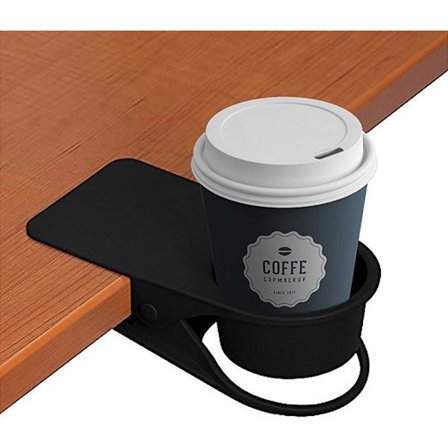 Klämbar Mugghållare för Hem, Bil, Kontor, Skrivbordsstol - Vatten, Läsk, Kaffe