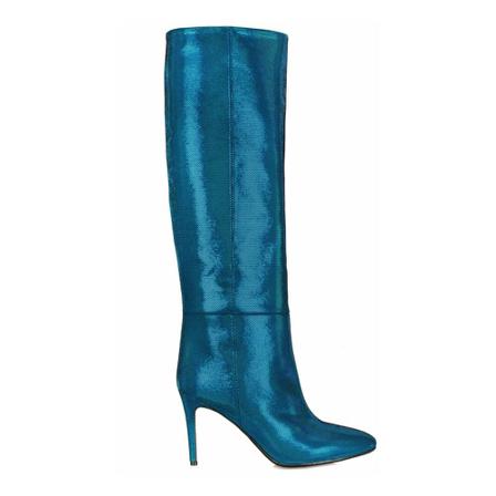Anna F., High Boots Blauw, Dames, Maat:37 EU