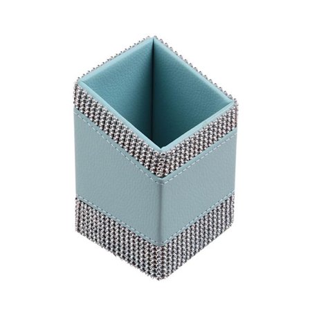 Sminkborsthållare i trä, fodral för kosmetiska verktyg, förvaringsställ, sminkpennhållare, skrivbordsförvaringslåda för kosmetika, kosmetiska verktyg~