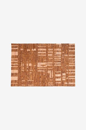 WOOOD - Ian Tæppe - Brun - Bomulds- & kludetæpper - Fra Homeroom