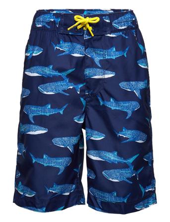Kids 100% Recycled Polyester Camo Swim Board Shorts Patterned GAP