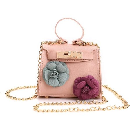 Barneveske og håndvesker for små jenter Cross Body Bag for småbarn