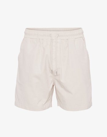 Organic Twill Shorts - Ivory White - XL