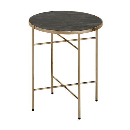 142 Timor litet bord med champagne färg