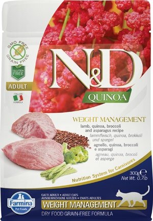 Farmina Natural & Delicious Quinoa Weight Management Agnello