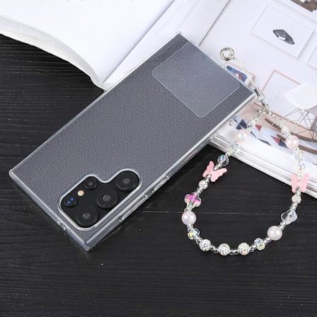 Sommerfugl Perlekjede Anti-tapt Telefon Kort Lanyard{azc}