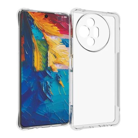 ENKAY HAT PRINCE Cover til TCL 50 Pro NxtPaper 5G/TCL 50 NxtPaper 5G - Transparent TPU Telefonbeskyttelse