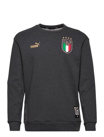 Figc Ftblculture Crew Sweat Sweat-shirt Genser Grå PUMA