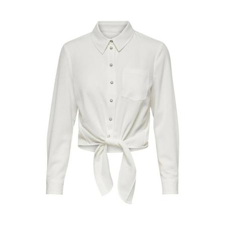 Only Shirt Cloud Dancer , Wit , Dames , Maat: M