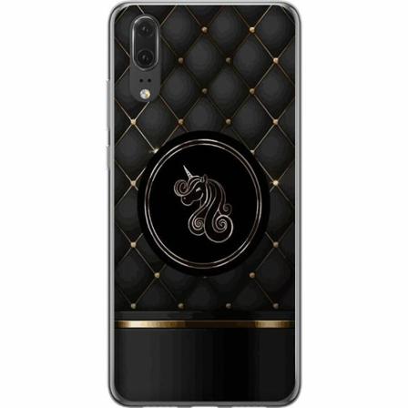 Huawei P20 Genomskinligt Skal Luxury Unicorn