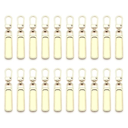 20 stk Glidelåstrekk Glidelåshode FARGE 1 FARGE 1