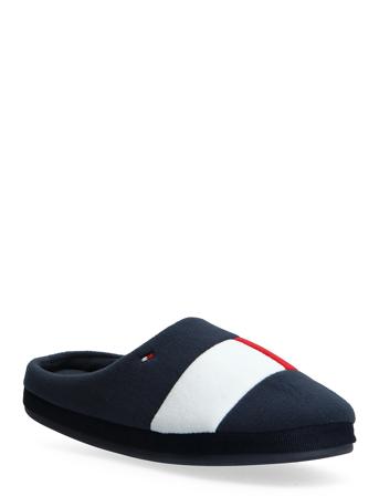 Tommy Hilfiger Flag Homeslipper Slippers Tøfler Blå Tommy Hilfiger*Betinget Tilbud