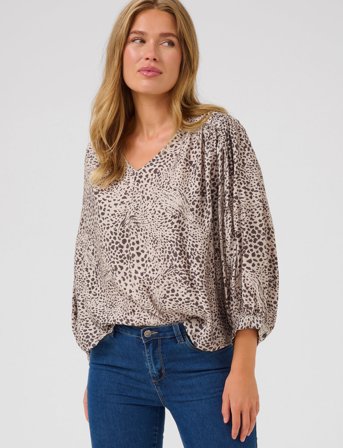 Kaffe Kadebra Blouse - Multi/patterned - 42