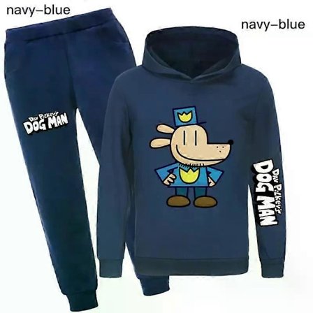 Dogman hættetrøje- og bukse-sæt til mænd og piger