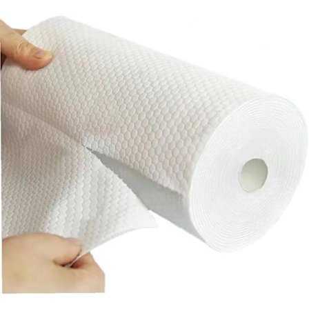 200 ark engangsrengøringsklude, non-woven stof engangsviskestykker rulle håndklæde rulle genanvendelige vådservietter til rengøring af stofkøkken