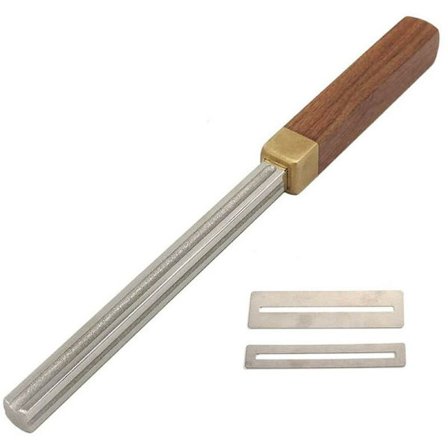 Kitaran nauhojen kruunaustiedosto kaulan suojalevyllä Käytännöllinen nauhan reunan viila sähkökitaralle