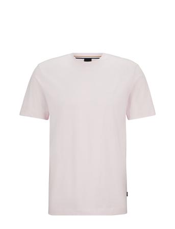 Thompson 01 T-shirts Short-sleeved Rosa BOSS*Betinget Tilbud