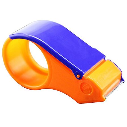 Tejpklippare Tejp Skrivbordsförvaring Organizer Case Cutter 5cm Bredd Kontorstejpdispenser Kontors- och Skolmaterial