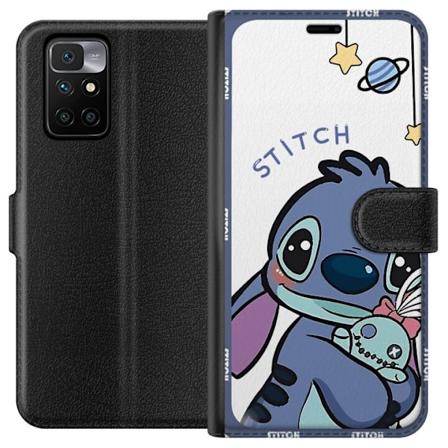 Xiaomi Redmi 10 Plånboksfodral Stitch rymden