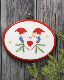 Broderipakke Flexibilde Nissepar - Västgöta Broderi